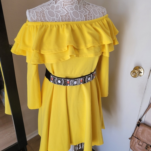 YELLOW rue 107 skater dress - Picture 5 of 8